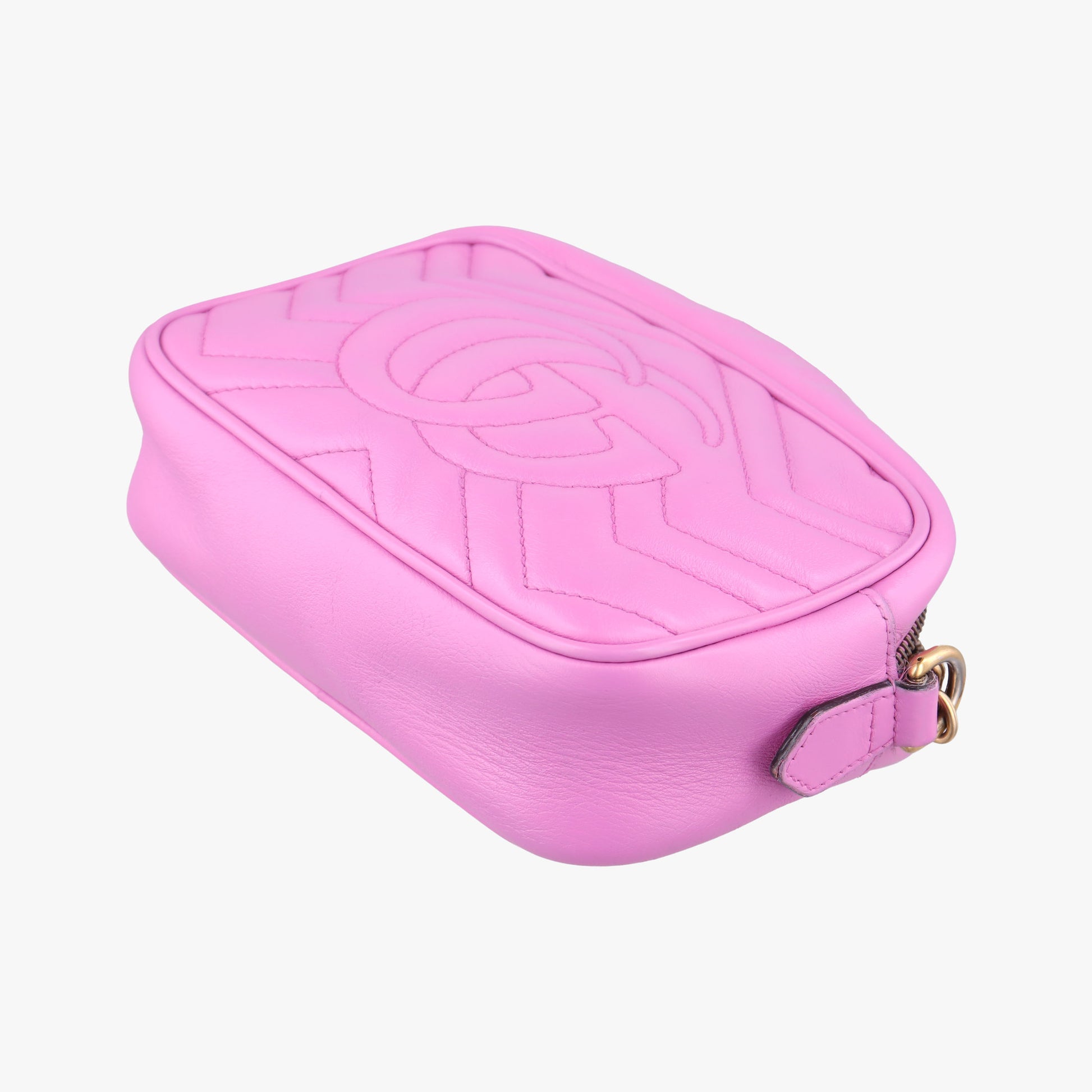 GG Marmont Pink Leather 448065 I020588318GGマーモント ピンク レザー 448065 I020588318