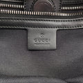Pre-owned Gucci GG Supreme Tiger Black PVC coated canvas 495559 handbag | stylenewstar