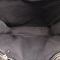 Pre-owned Gucci GG Supreme Tiger Black PVC coated canvas 495559 handbag | stylenewstar