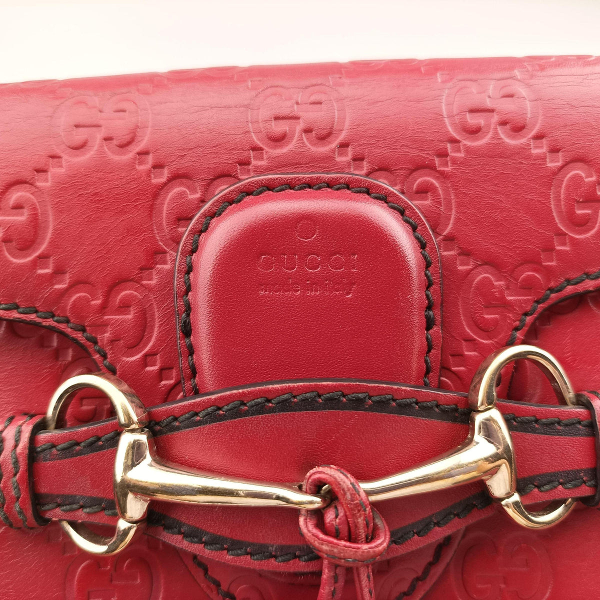 Emily Red Leather 369621 B019355698エミリー レッド レザー 369621 B019355698