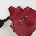 Emily Red Leather 369621 B019355698エミリー レッド レザー 369621 B019355698