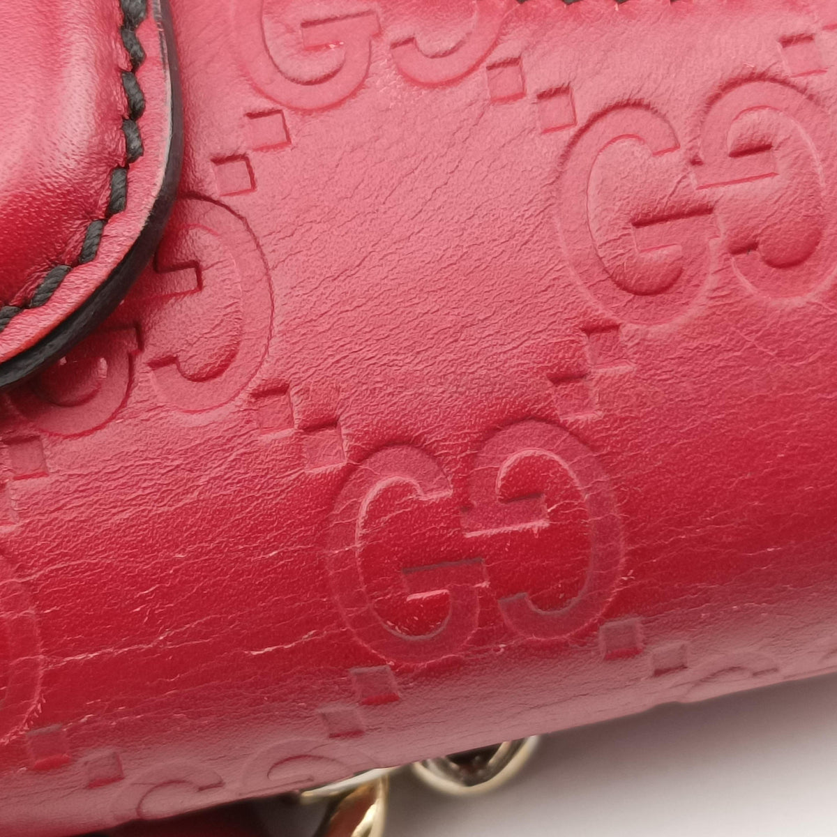 Emily Red Leather 369621 B019355698エミリー レッド レザー 369621 B019355698