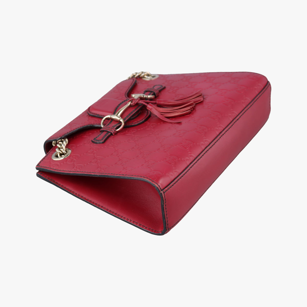 Emily Red Leather 369621 B019355698エミリー レッド レザー 369621 B019355698
