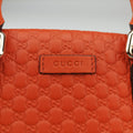 Microguccissima Orange Leather 510289 C024541187マイクログッチシマ オレンジ レザー 510289 C024541187