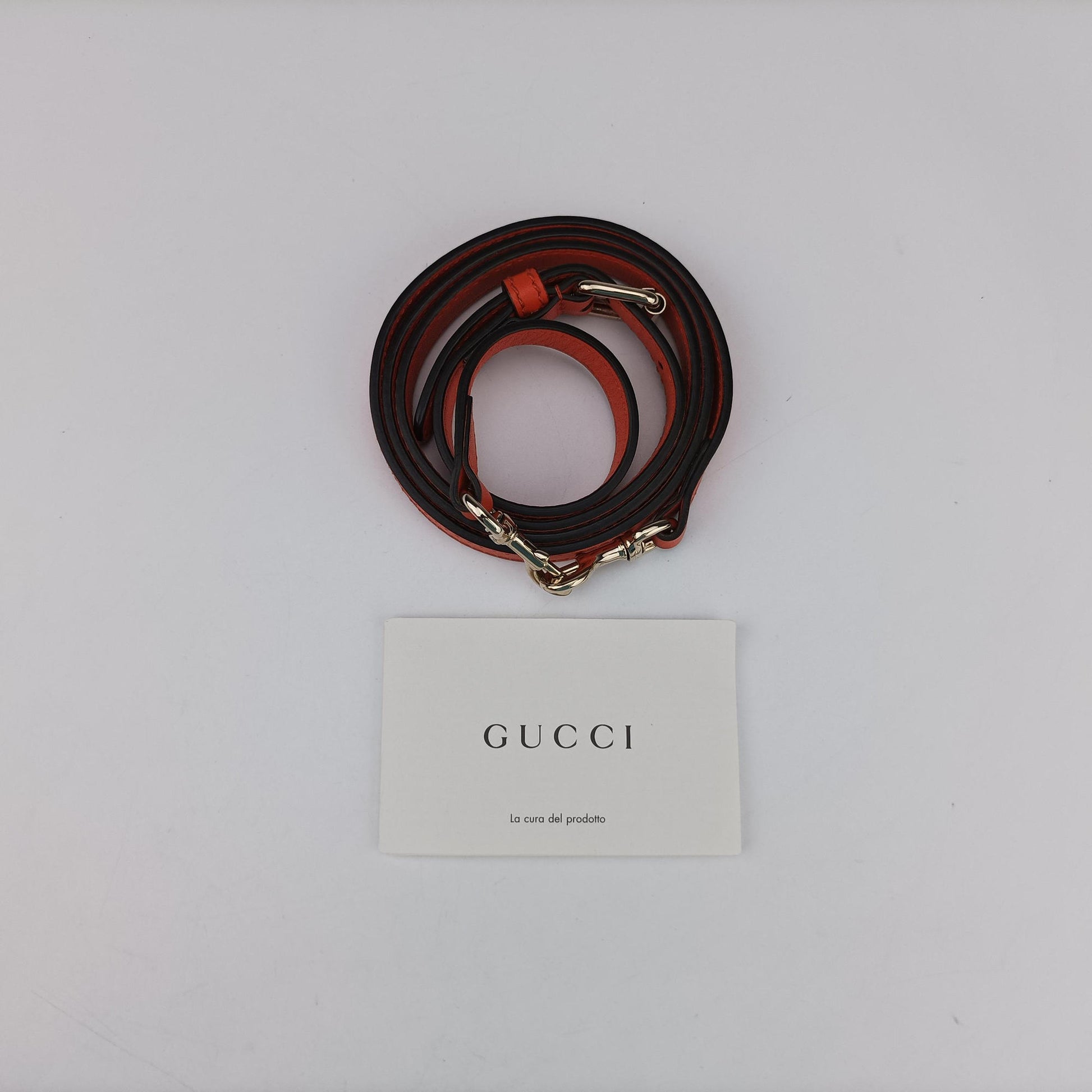 Microguccissima Orange Leather 510289 C024541187マイクログッチシマ オレンジ レザー 510289 C024541187