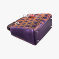 Lady Dior purple×orange Leather 15-BO-1111レディディオール パープル×オレンジ レザー 15-BO-1111