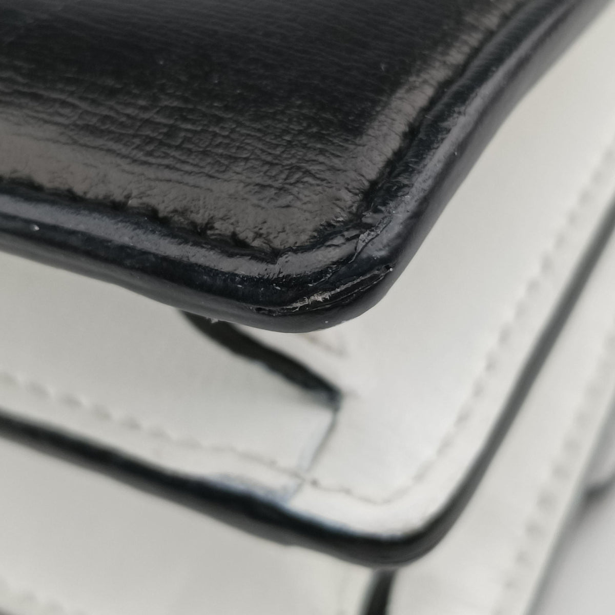 SUNSET Black×white Leather 442906 PLB442906.0218サンセット ブラック×ホワイト レザー 442906 PLB442906.0218