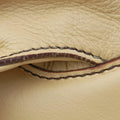 Pre-owned Fendi Toile de Cuir Yellow Leather 8BR579 handbag | stylenewstar