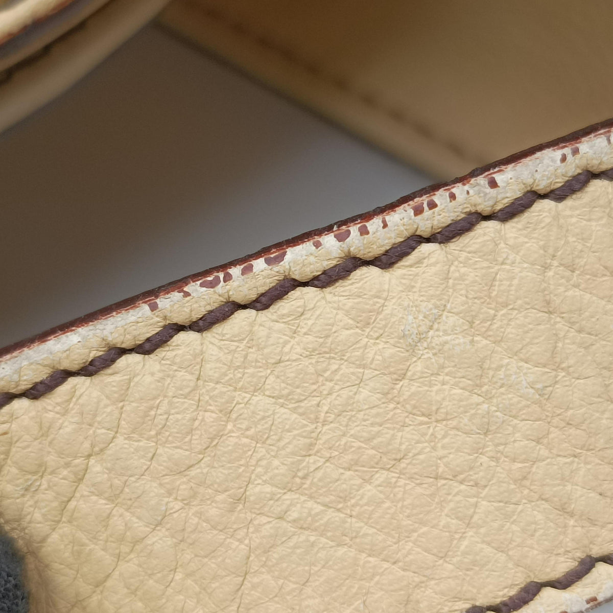 Pre-owned Fendi Toile de Cuir Yellow Leather 8BR579 handbag | stylenewstar