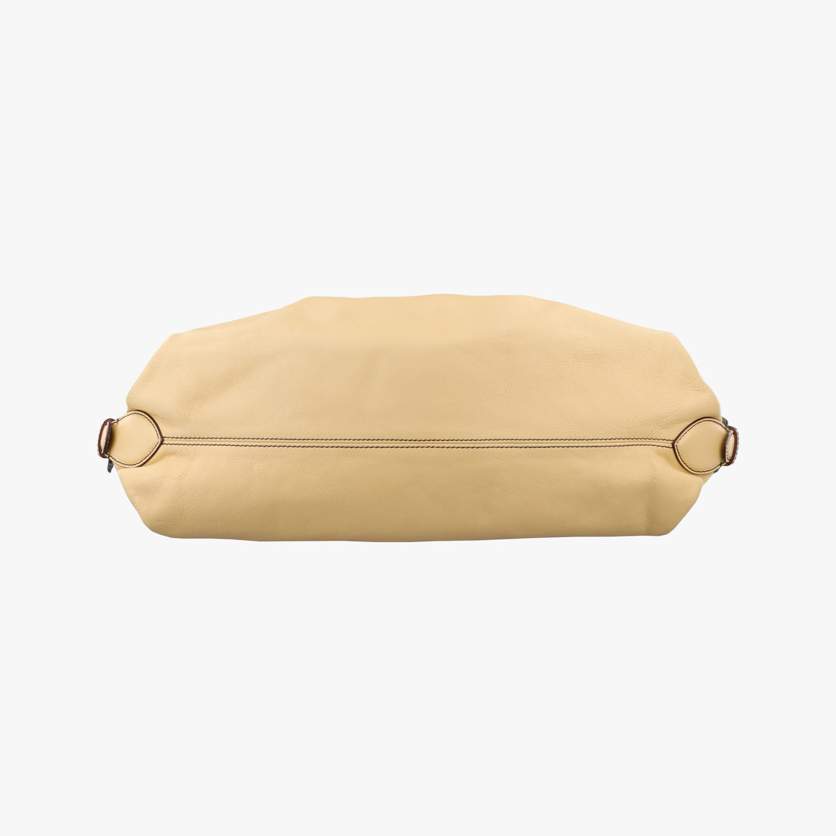 Pre-owned Fendi Toile de Cuir Yellow Leather 8BR579 handbag | stylenewstar