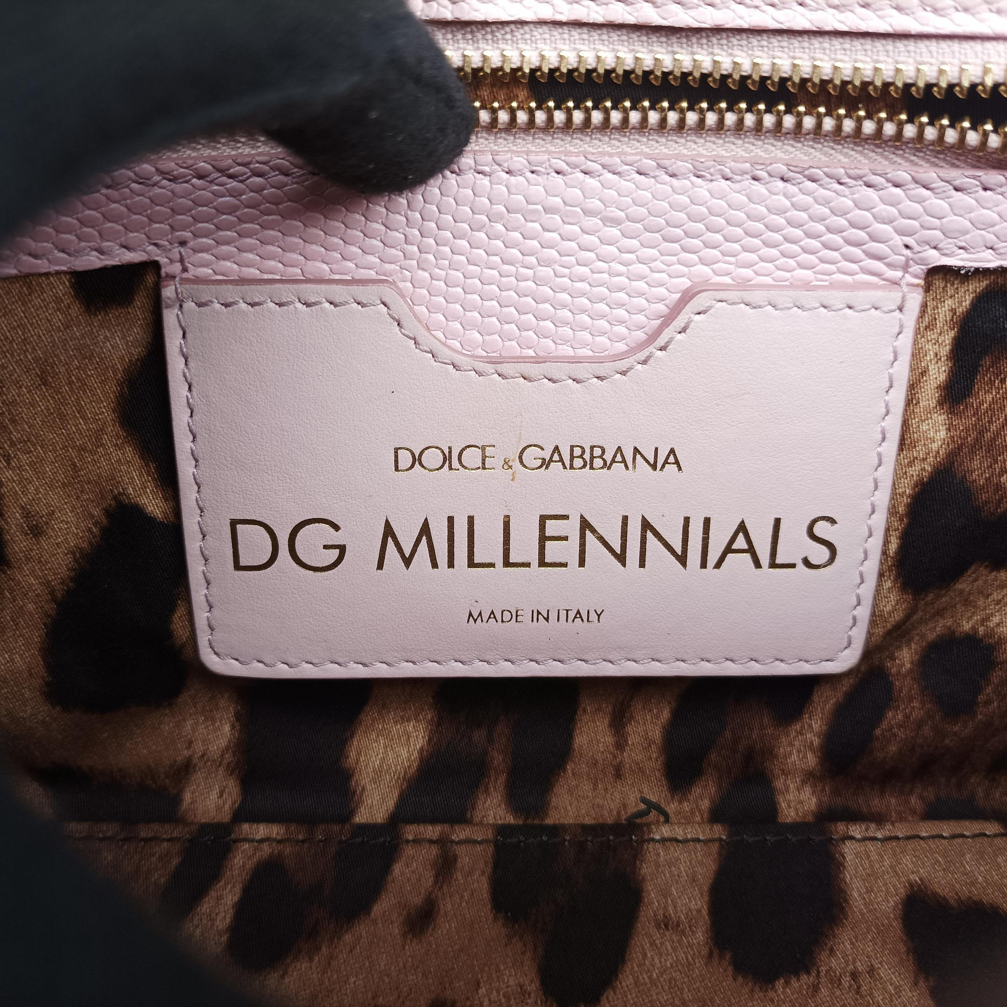 DG millennials Pink Leather 40ディージー ミレニアルズ ピンク レザー 40