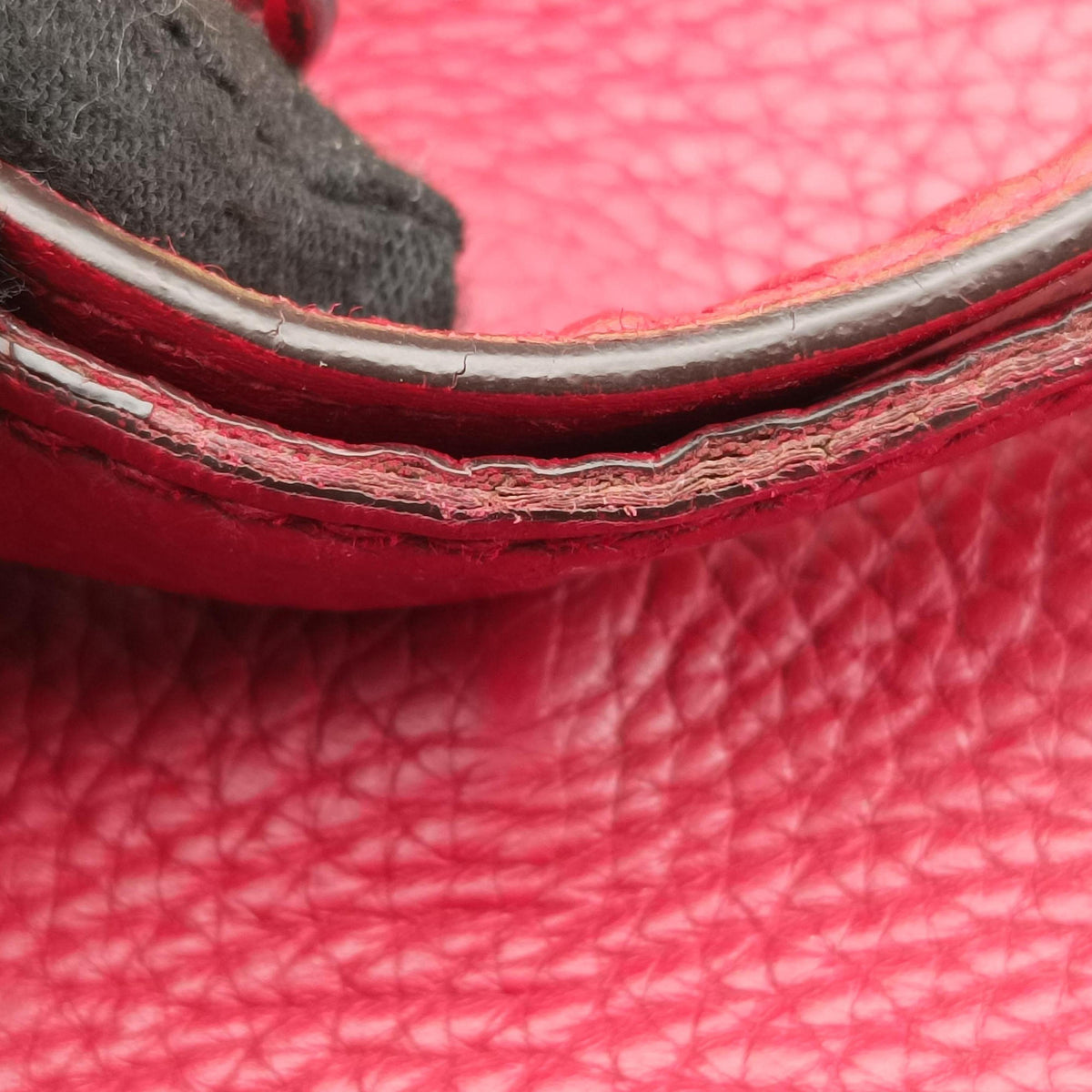 GG Marmont Red Leather 421890 Lot number unknownGGマーモント レッド レザー 421890 製番不明