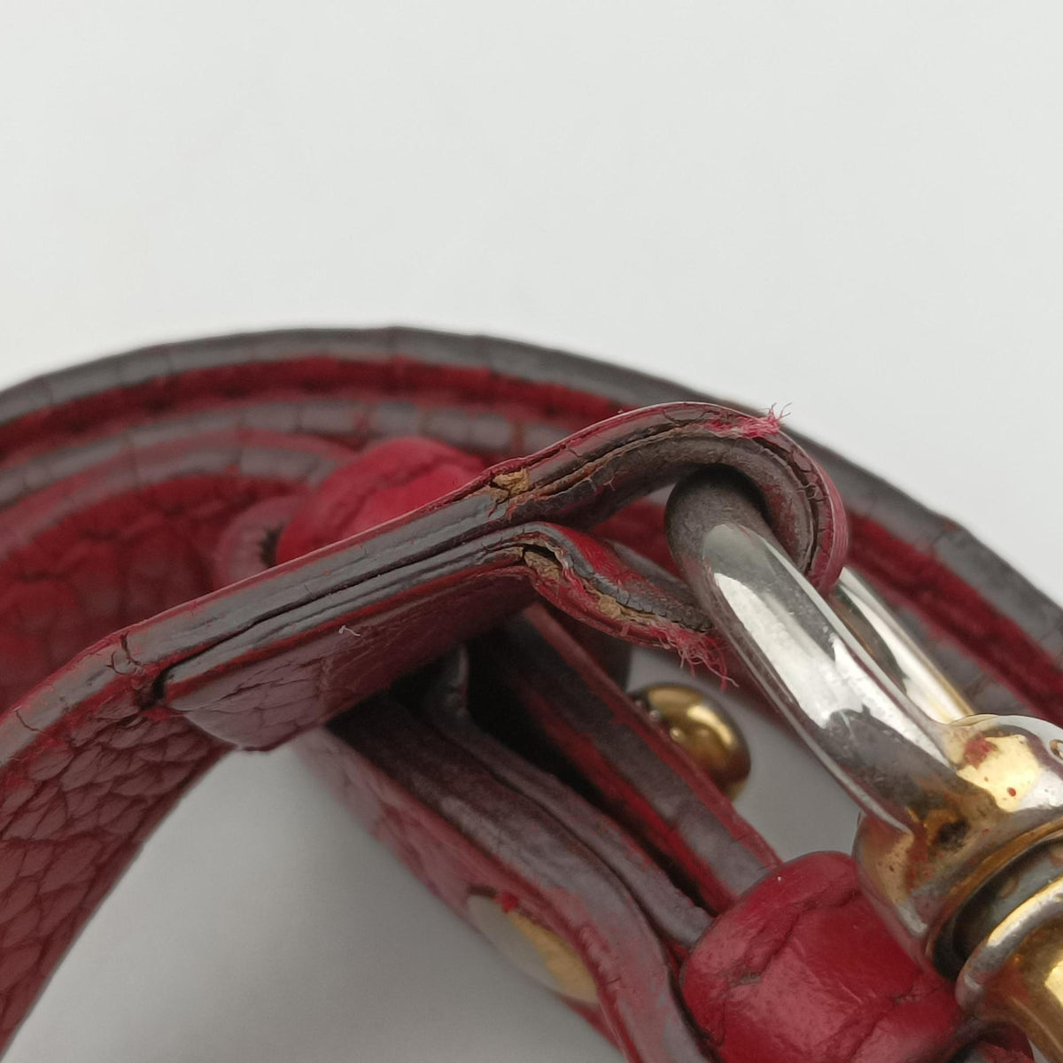 GG Marmont Red Leather 421890 Lot number unknownGGマーモント レッド レザー 421890 製番不明