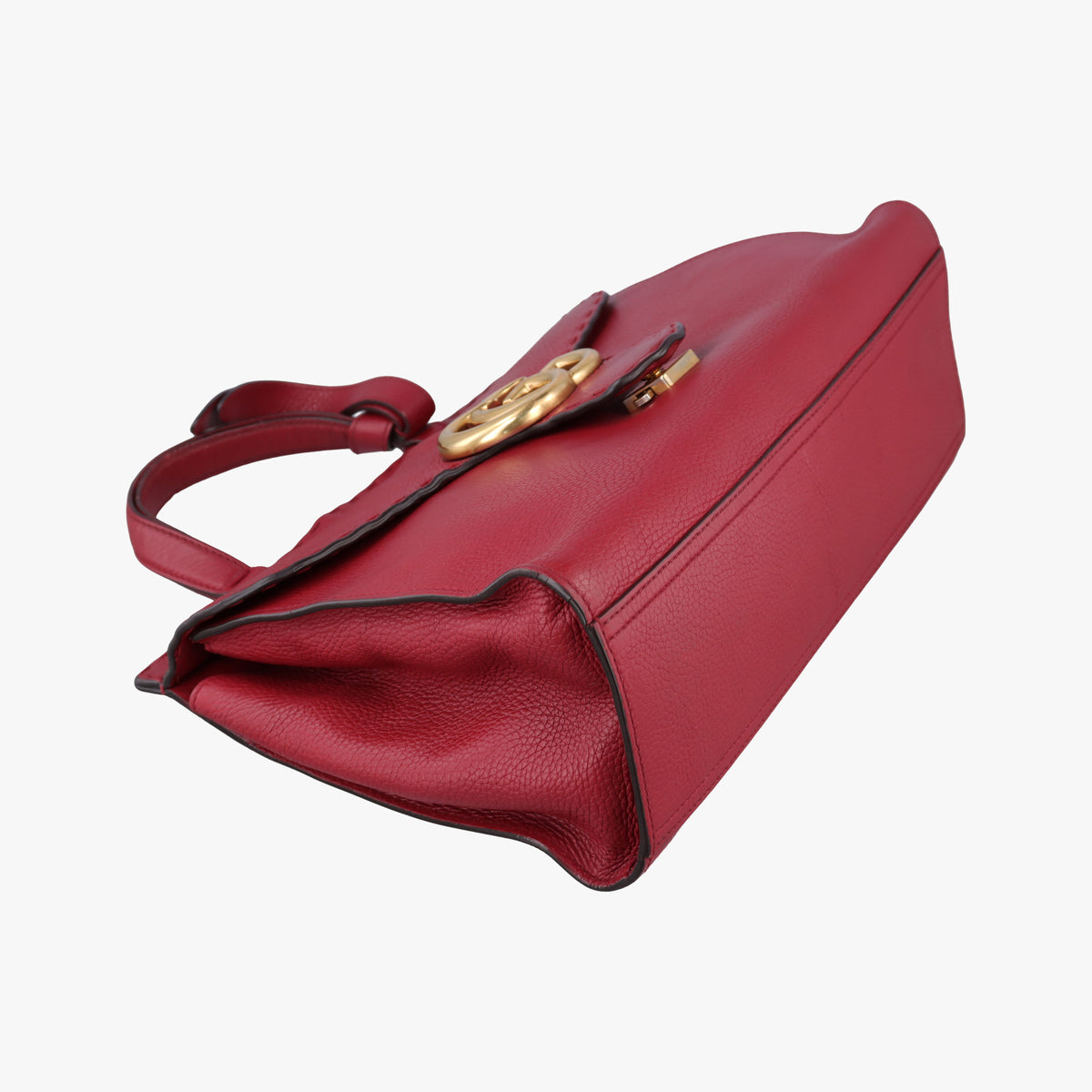 GG Marmont Red Leather 421890 Lot number unknownGGマーモント レッド レザー 421890 製番不明