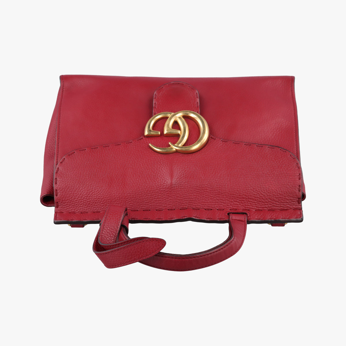 GG Marmont Red Leather 421890 Lot number unknownGGマーモント レッド レザー 421890 製番不明