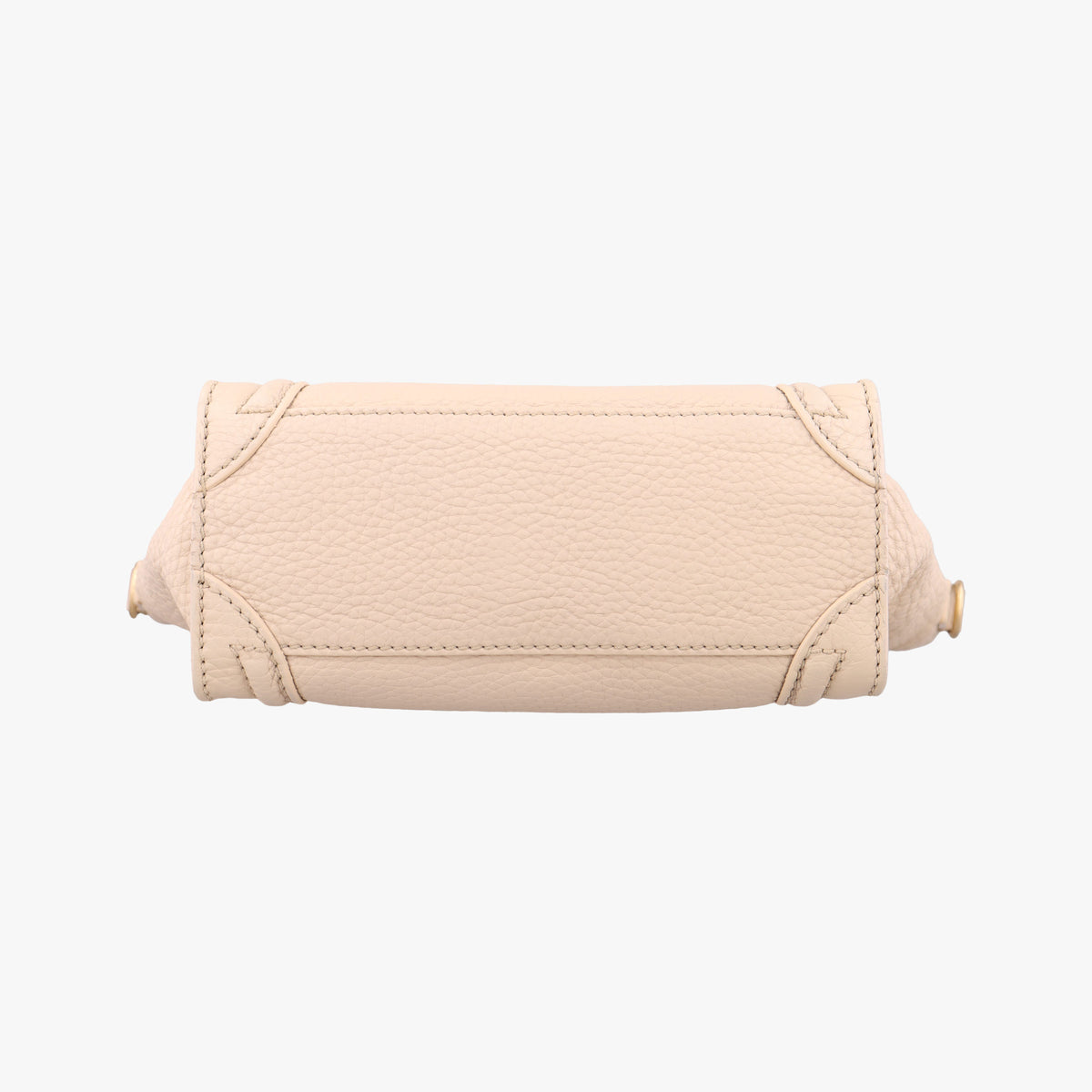 Pre-owned Celine luggage nano shopper Beige Leather  handbag | stylenewstar