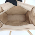 Pre-owned Celine luggage nano shopper Beige Leather  handbag | stylenewstar