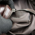 Zucca pattern Brown canvas×leather 214526 214526566009ズッカ柄 ブラウン キャンバス×レザー 214526 214526566009