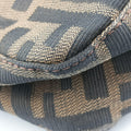Zucca pattern Brown canvas×leather 214526 214526566009ズッカ柄 ブラウン キャンバス×レザー 214526 214526566009