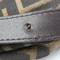 Zucca pattern Brown canvas×leather 214526 214526566009ズッカ柄 ブラウン キャンバス×レザー 214526 214526566009