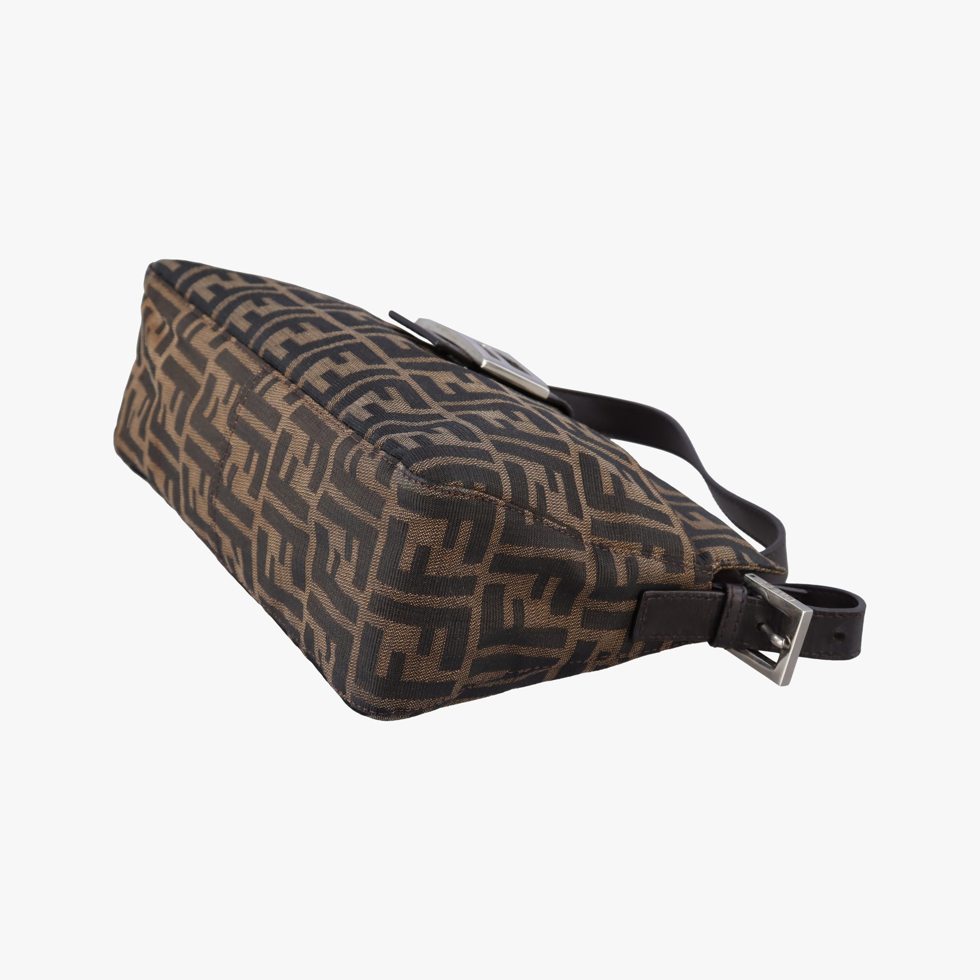 Zucca pattern Brown canvas×leather 214526 214526566009ズッカ柄 ブラウン キャンバス×レザー 214526 214526566009