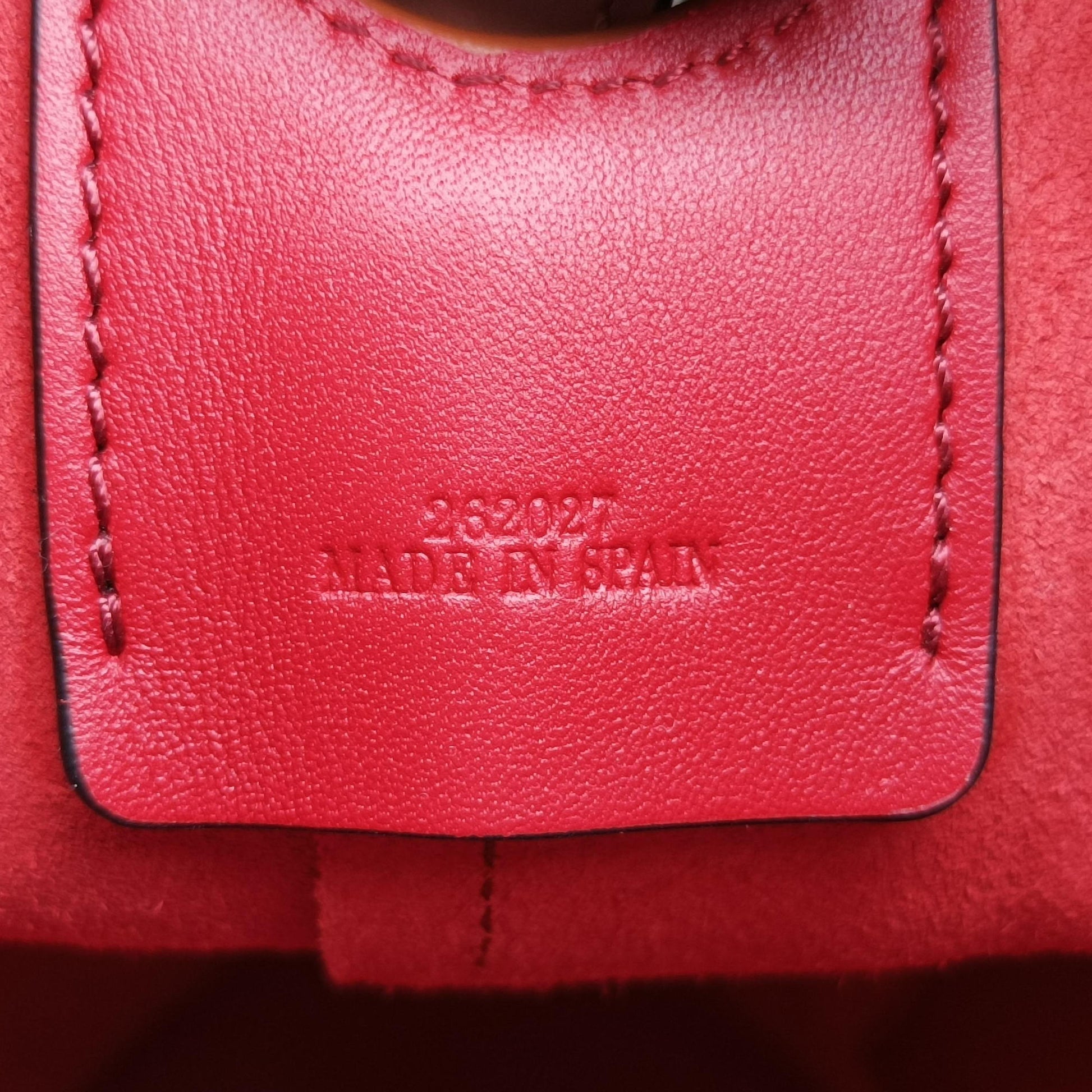 balloon Red x Brown leather 262027バルーン レッド x ブラウン レザー 262027