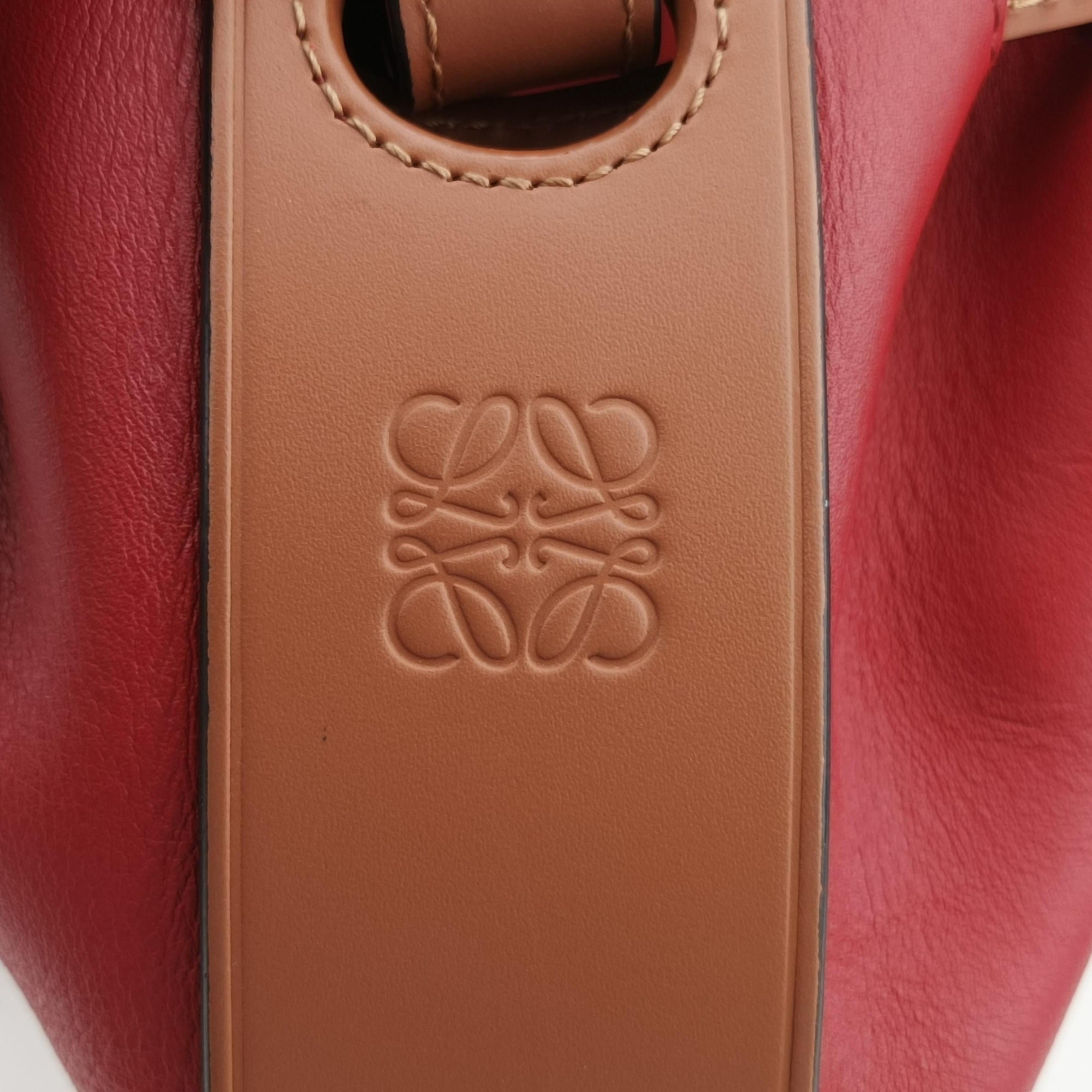 balloon Red x Brown leather 262027バルーン レッド x ブラウン レザー 262027