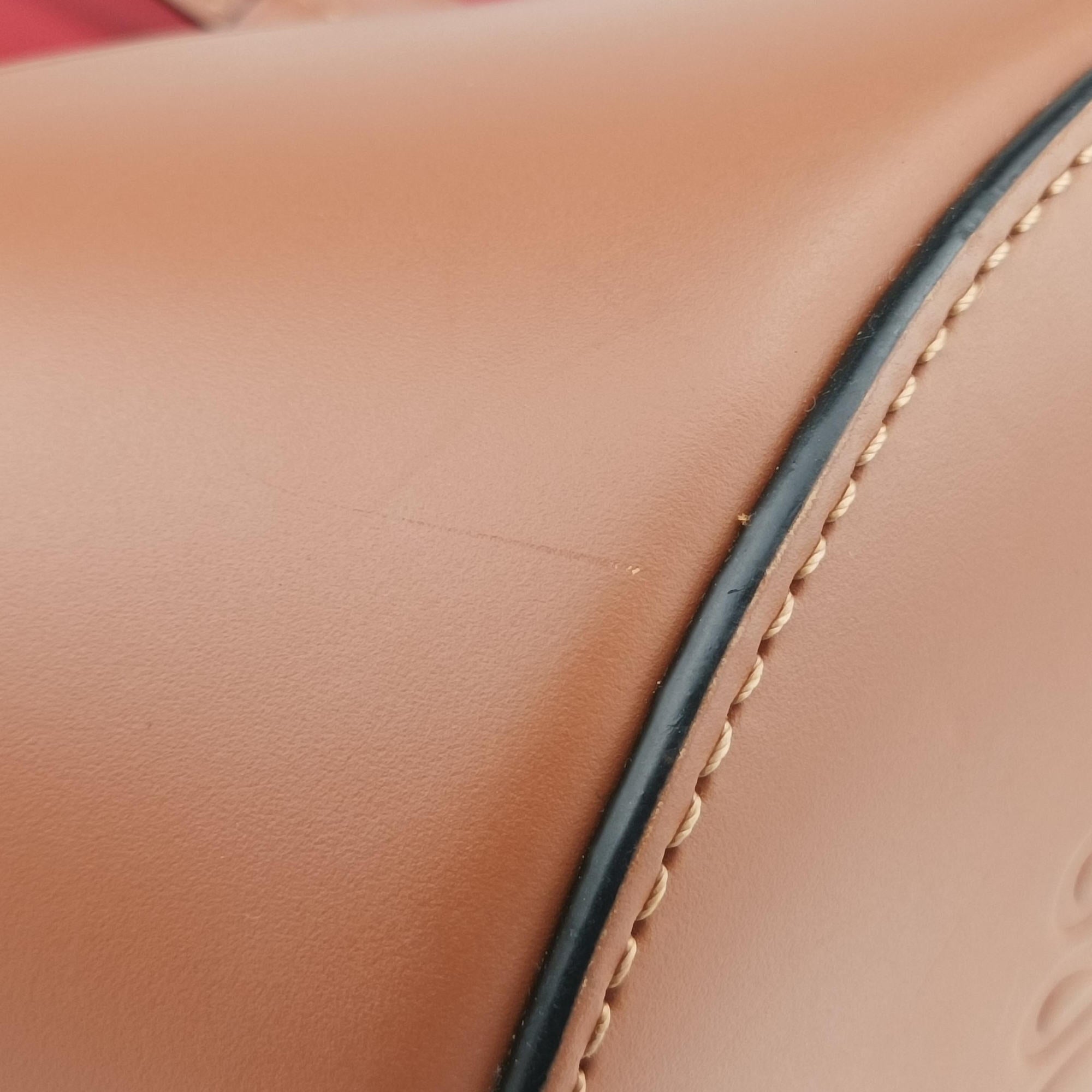 balloon Red x Brown leather 262027バルーン レッド x ブラウン レザー 262027