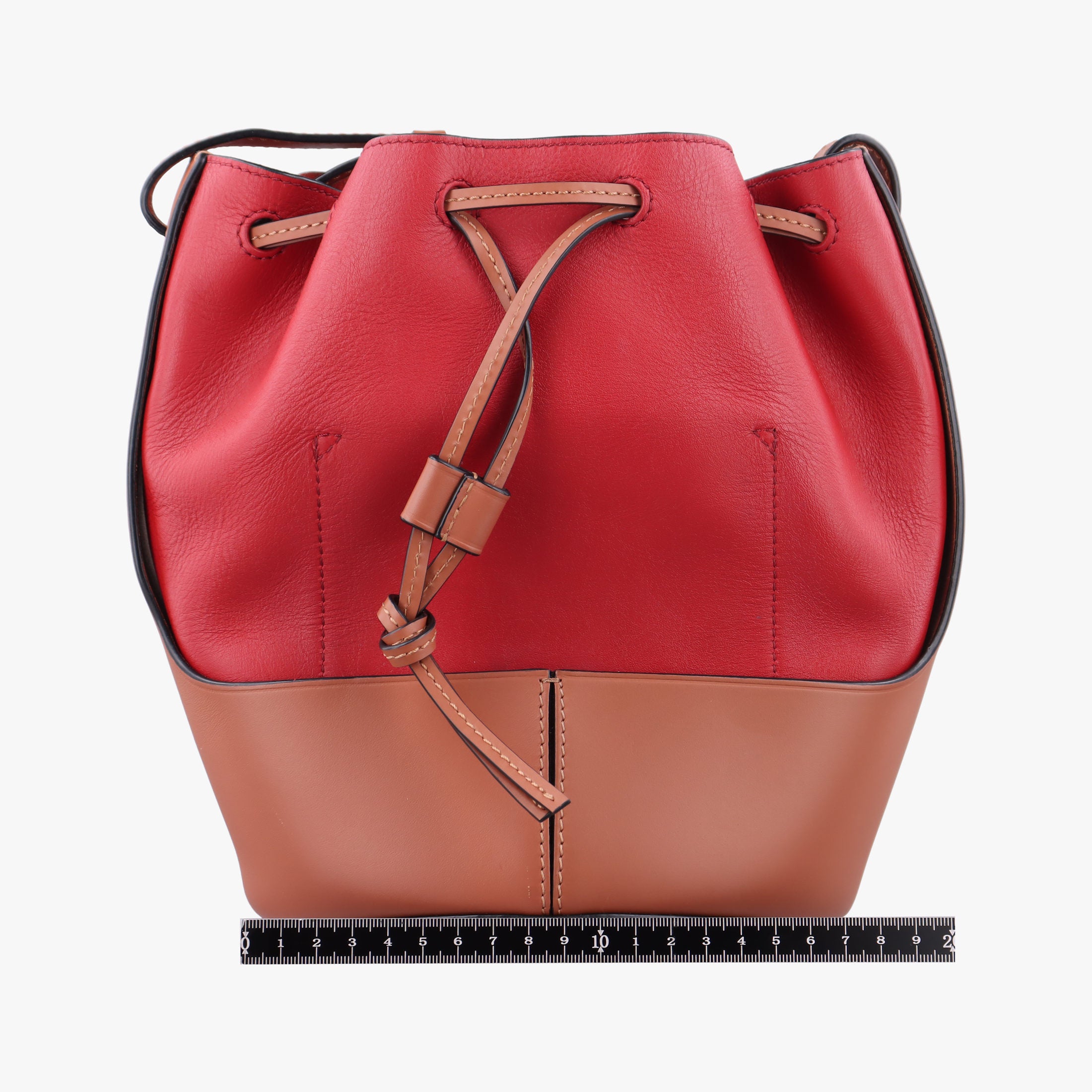 balloon Red x Brown leather 262027バルーン レッド x ブラウン レザー 262027