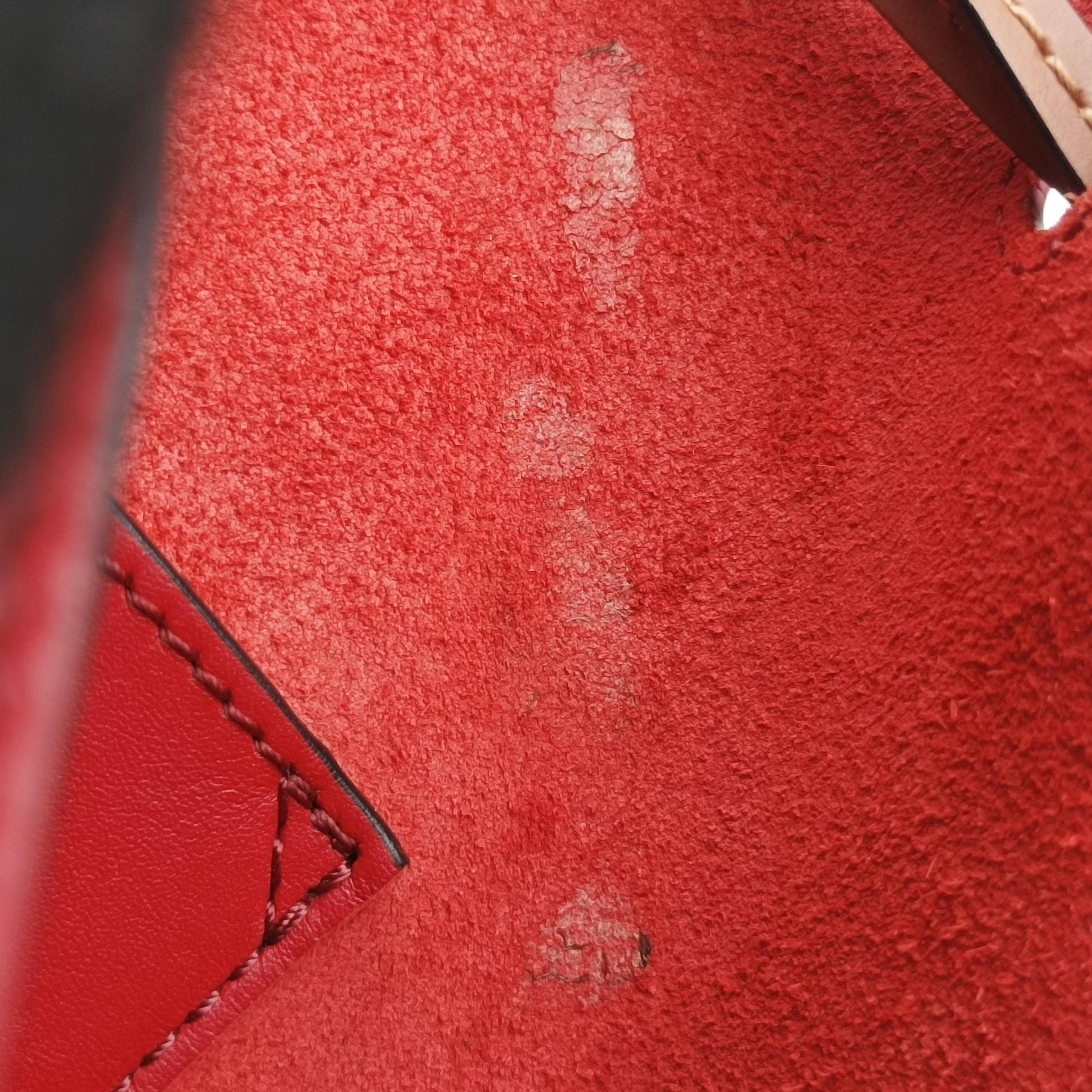 balloon Red x Brown leather 262027バルーン レッド x ブラウン レザー 262027