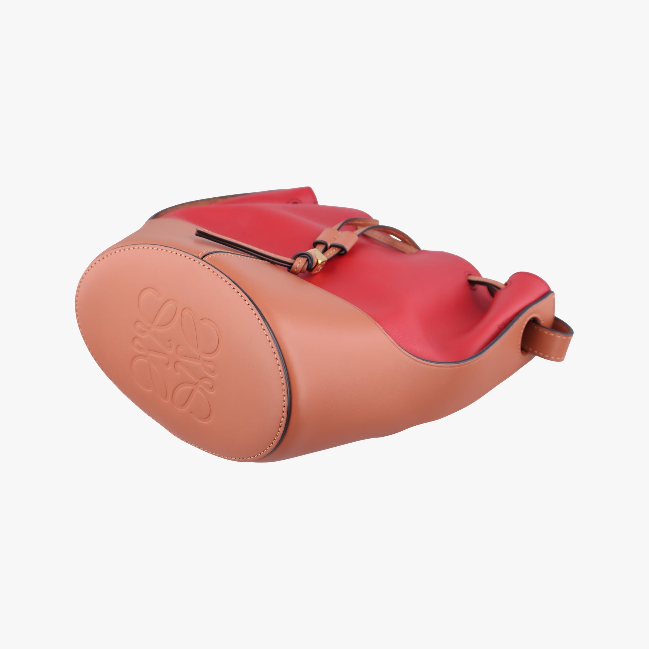 balloon Red x Brown leather 262027バルーン レッド x ブラウン レザー 262027