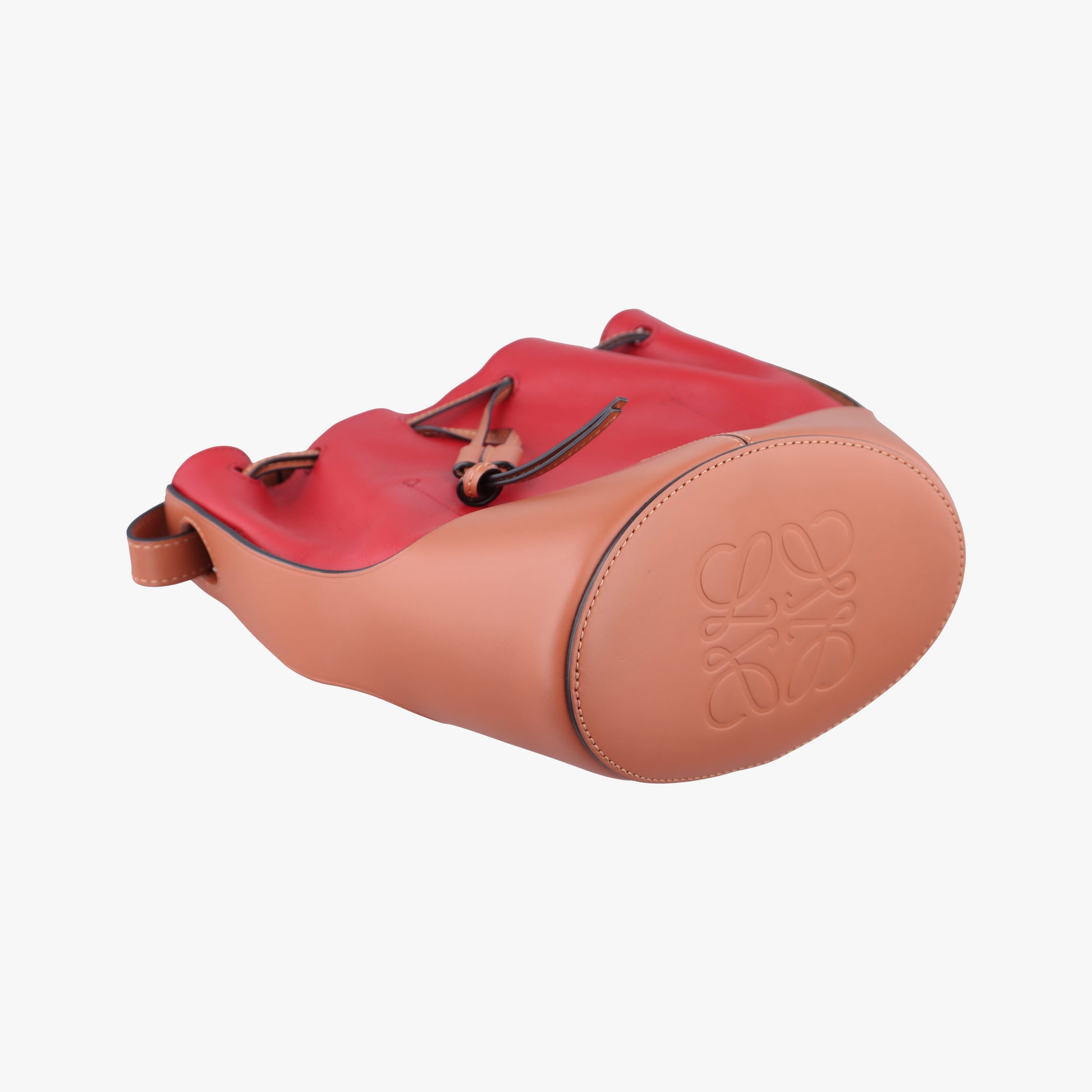 balloon Red x Brown leather 262027バルーン レッド x ブラウン レザー 262027