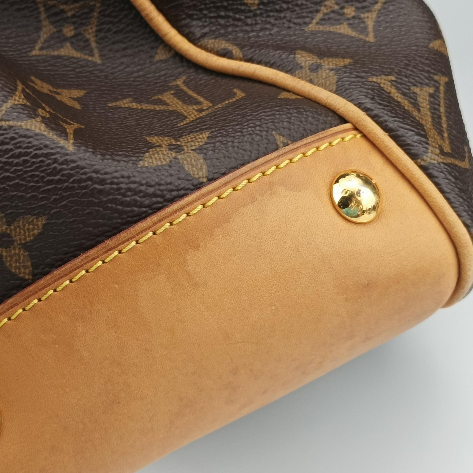 VINTAGE BOETIE MM Brown Monogram Canvas M45714 Lot number unknownボエシMM モノグラム/ブラウン モノグラムキャンバス M45714 製番不明