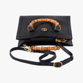 Bamboo Black Leather 660195 H035330558バンブー ブラック レザー 660195 H035330558