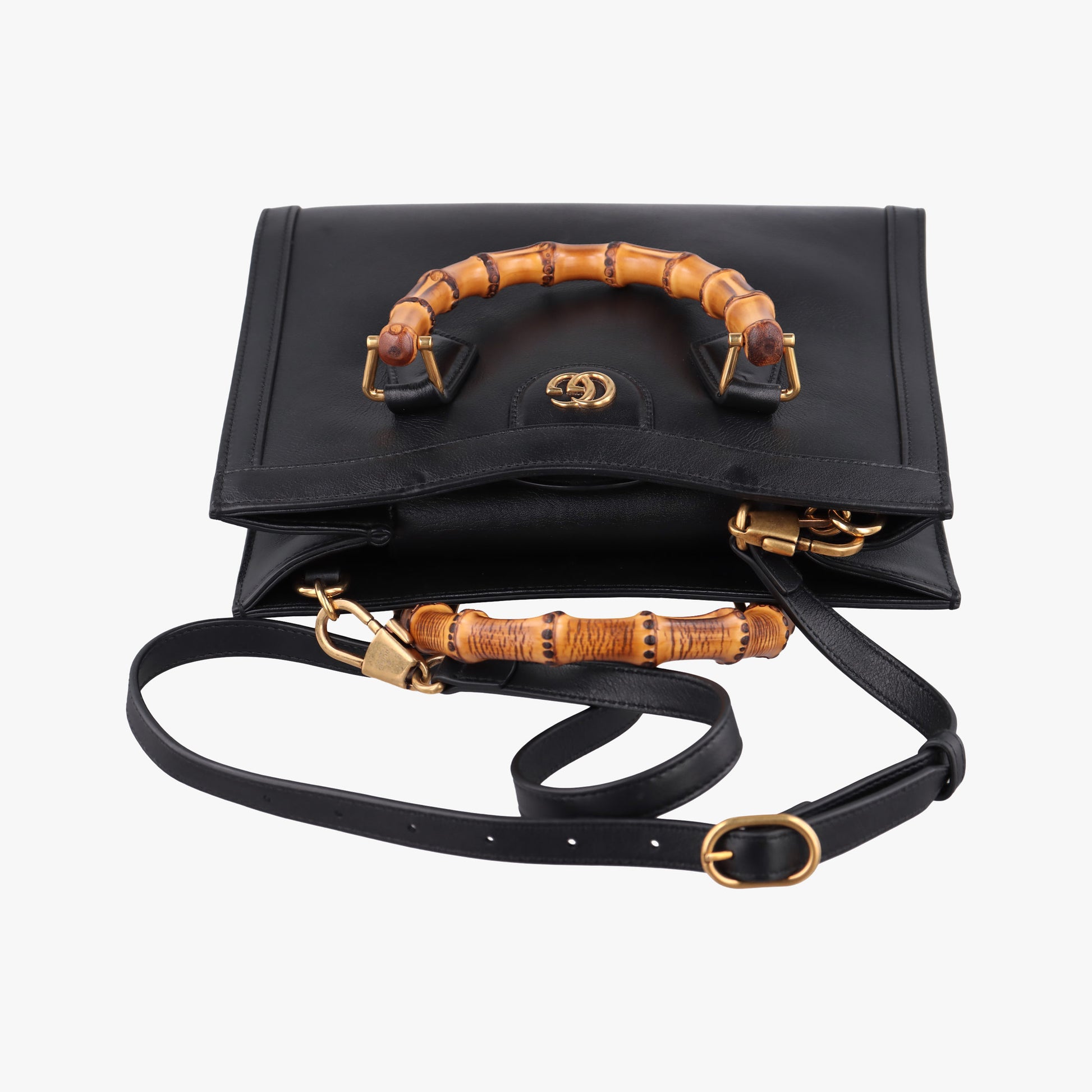 Bamboo Black Leather 660195 H035330558バンブー ブラック レザー 660195 H035330558