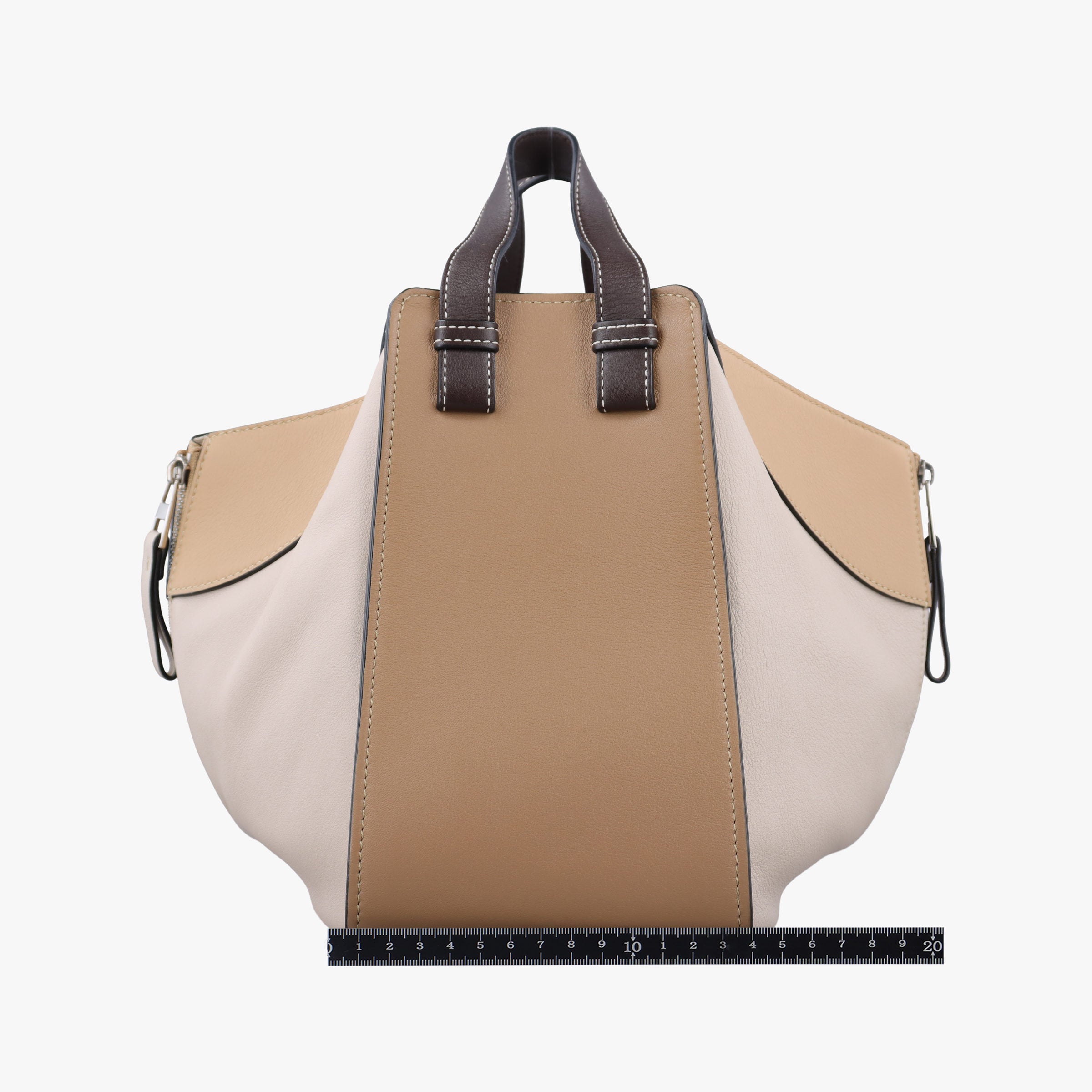 Hammock Gray × Beige × Brown Leather 65 18 43ハンモック グレー × ベージュ × ブラウン レザー 65 18 43