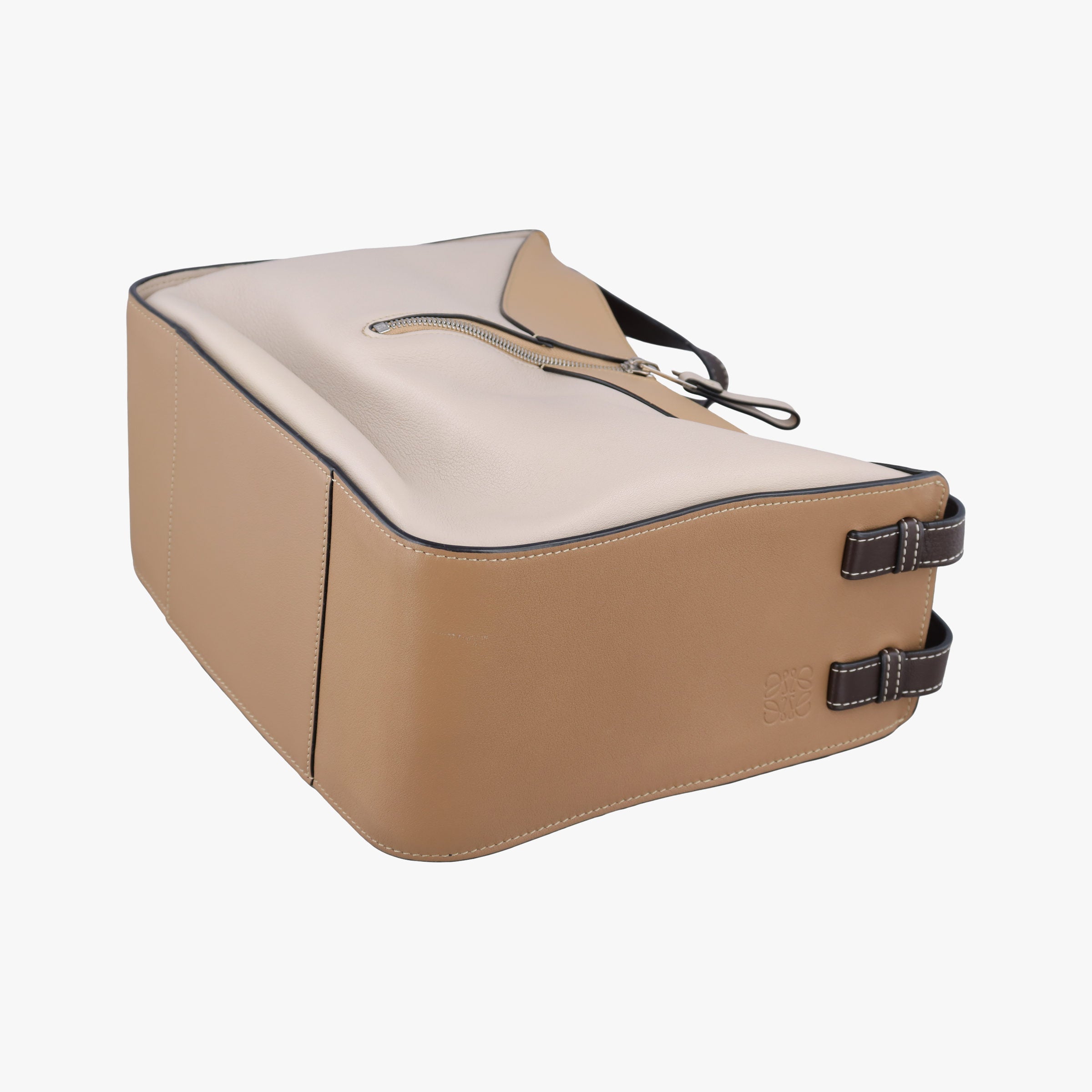 Hammock Gray × Beige × Brown Leather 65 18 43ハンモック グレー × ベージュ × ブラウン レザー 65 18 43