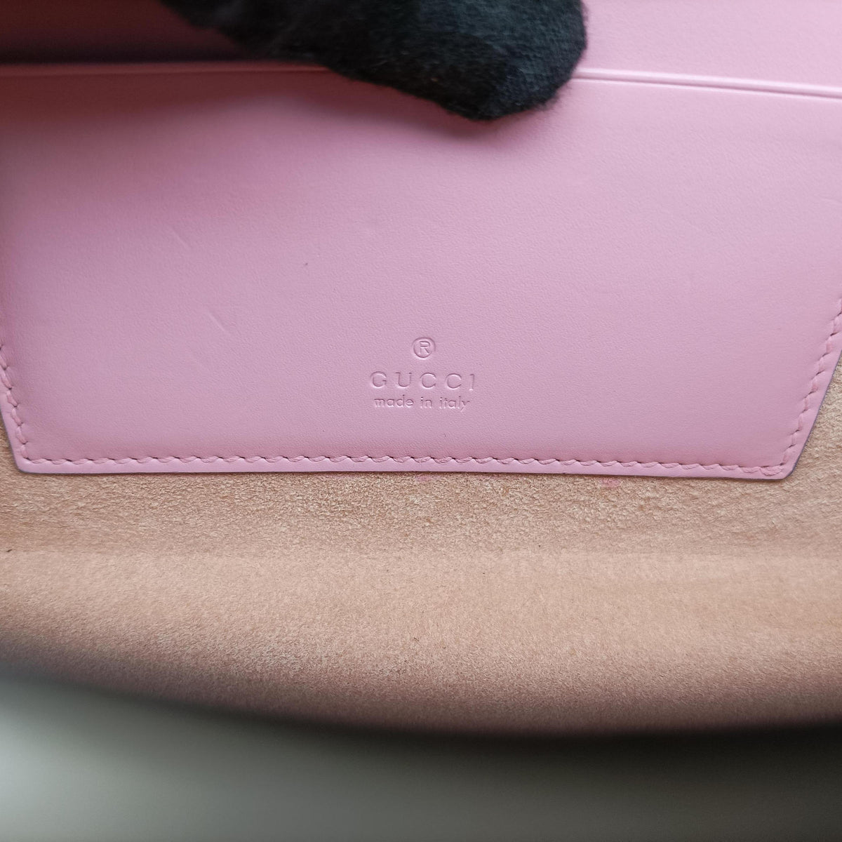 Padlock beige×Multicolour PVC coated canvas×Leather 652683 パドロック ベージュ×マルチカラー PVCコーティングキャンバス×レザー 652683