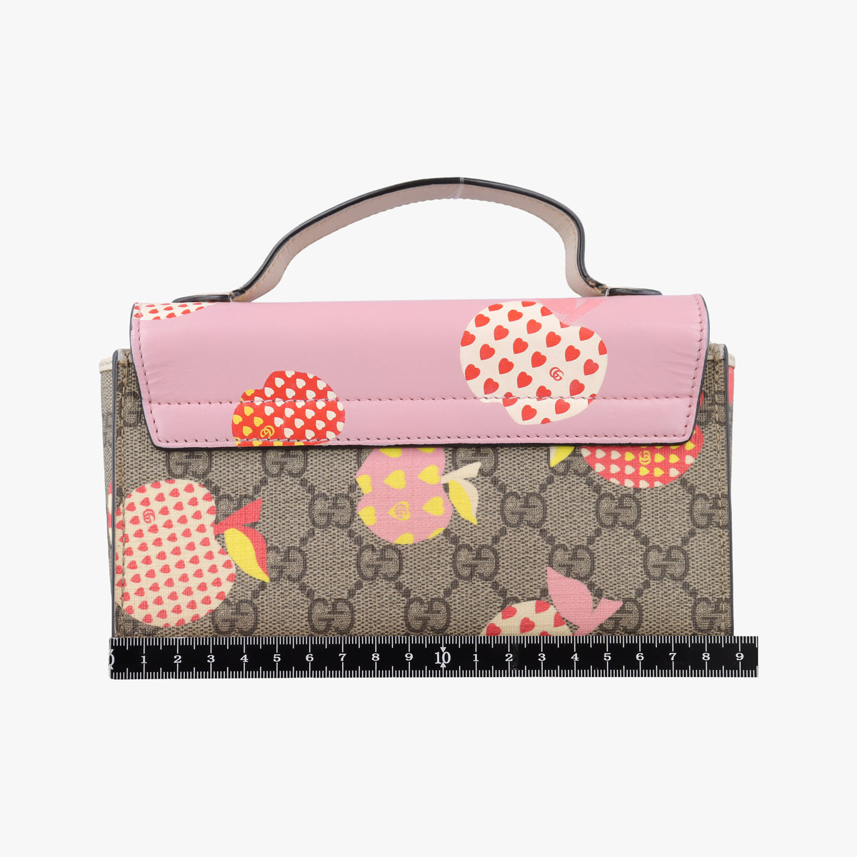 Padlock beige×Multicolour PVC coated canvas×Leather 652683 パドロック ベージュ×マルチカラー PVCコーティングキャンバス×レザー 652683