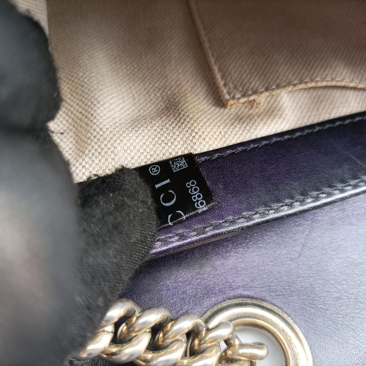 Emily Purple Patent Leather 295402 I105046868エミリー パープル パテント 295402 I105046868