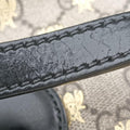 Pre-owned Gucci GG Supreme Bosco PATCHED Black PVC coated canvas 473887 handbag | stylenewstar
