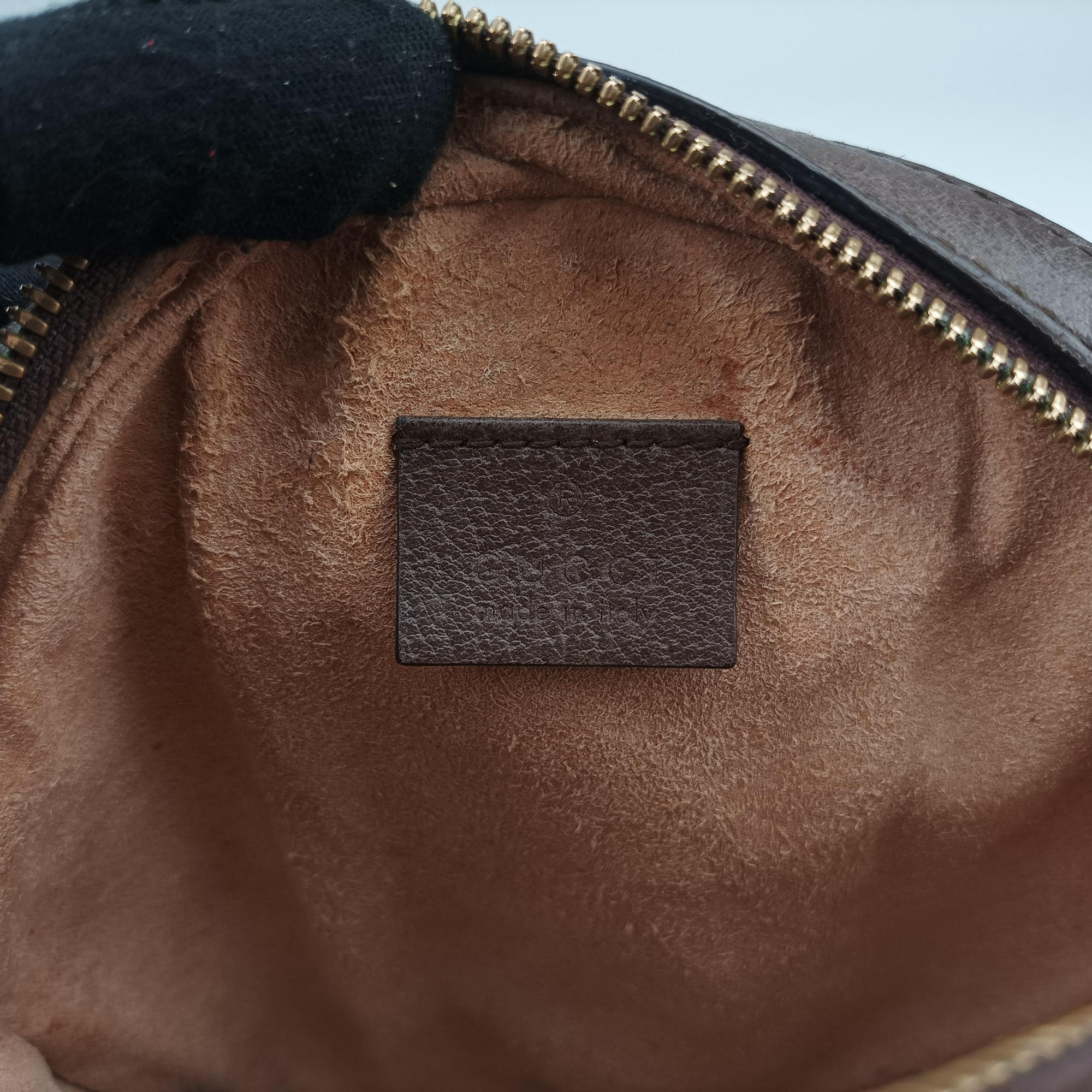 Pre-owned Gucci Ophidia Brown×beige×multi PVC coated canvas×Leather 550618 shoulderbag | stylenewstar