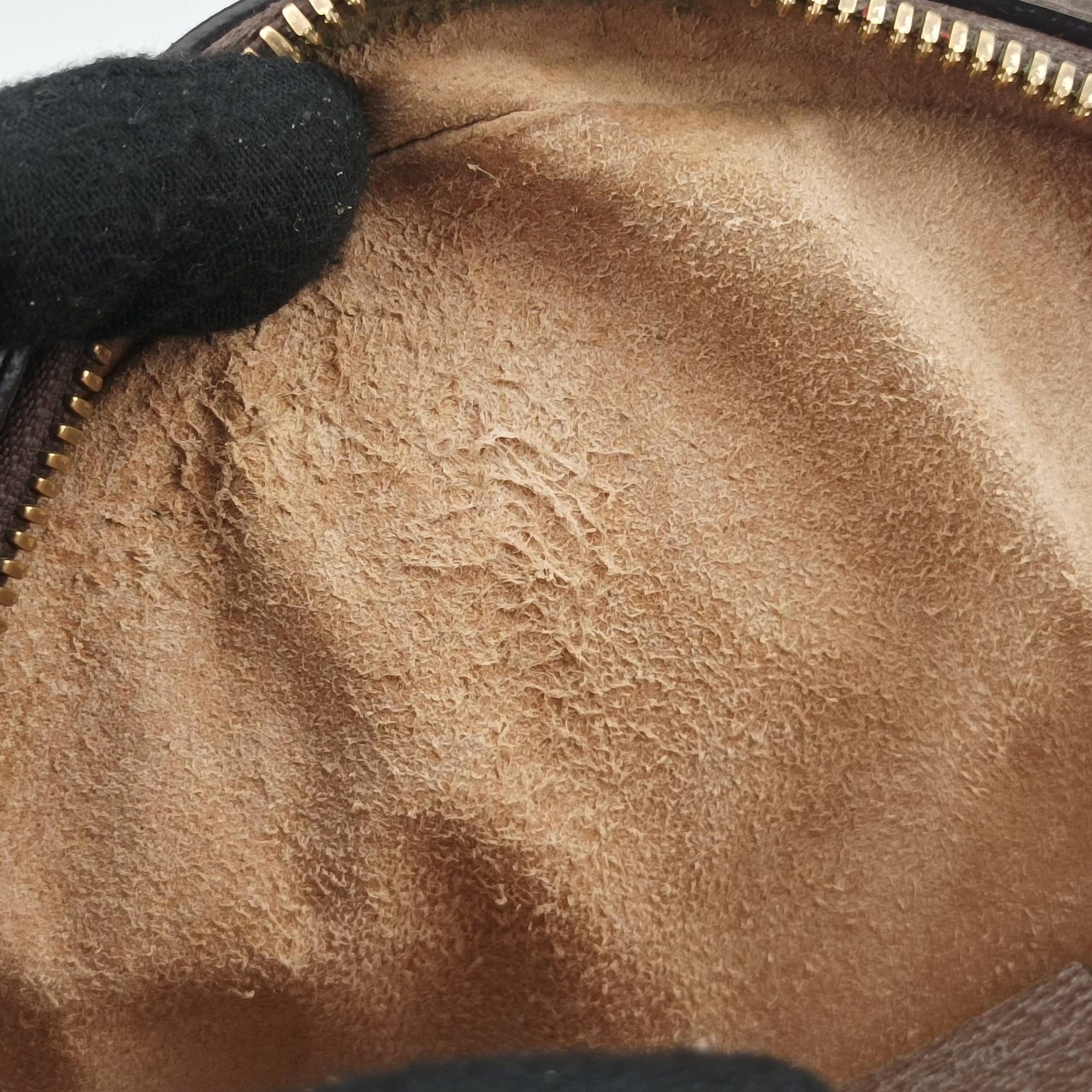 Pre-owned Gucci Ophidia Brown×beige×multi PVC coated canvas×Leather 550618 shoulderbag | stylenewstar