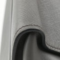 Esplanade Grey SAFFIANO Leather 1BA045 117 Pエスプラナード グレー サフィアーノレザー 1BA045 117 P