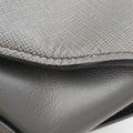 Esplanade Grey SAFFIANO Leather 1BA045 117 Pエスプラナード グレー サフィアーノレザー 1BA045 117 P