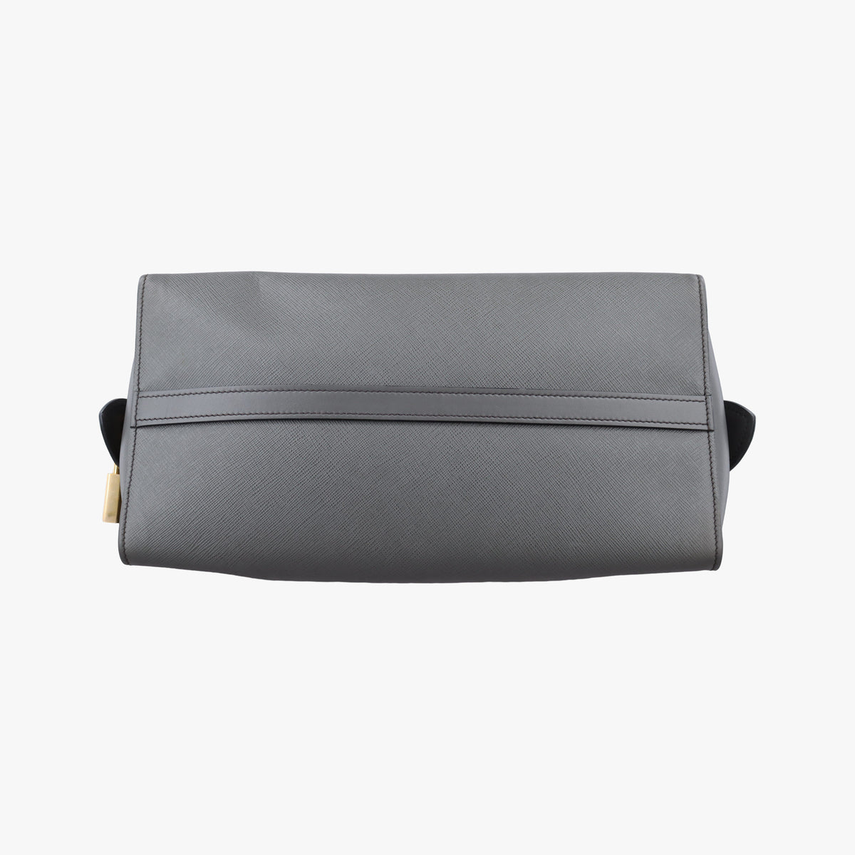 Esplanade Grey SAFFIANO Leather 1BA045 117 Pエスプラナード グレー サフィアーノレザー 1BA045 117 P