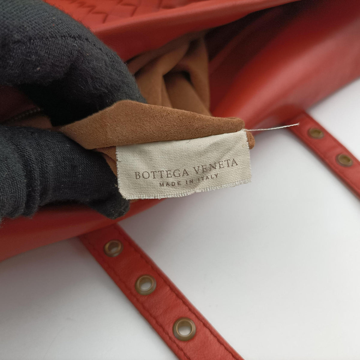 Intrecciato Orange lambskin 162934 V00A2 6200イントレチャート オレンジ ラムスキン 162934 V00A2 6200