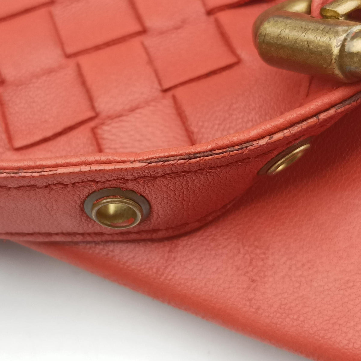 Intrecciato Orange lambskin 162934 V00A2 6200イントレチャート オレンジ ラムスキン 162934 V00A2 6200
