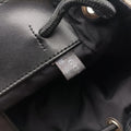 Pre-owned Gucci GG Supreme Beige x Black PVC coated canvas×Leather 450958 backpack/rucksack | stylenewstar