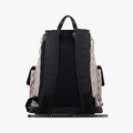 Pre-owned Gucci GG Supreme Beige x Black PVC coated canvas×Leather 450958 backpack/rucksack | stylenewstar